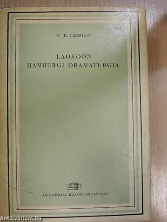 Laokoón/Hamburgi dramaturgia
