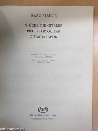 Gitárdarabok