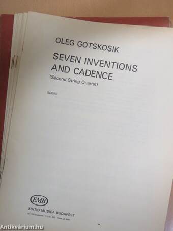 Seven Inventions and Cadence