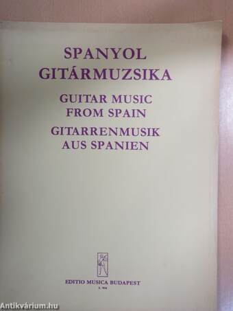 Spanyol gitármuzsika