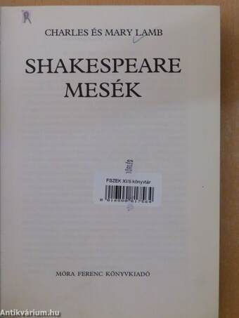 Shakespeare mesék