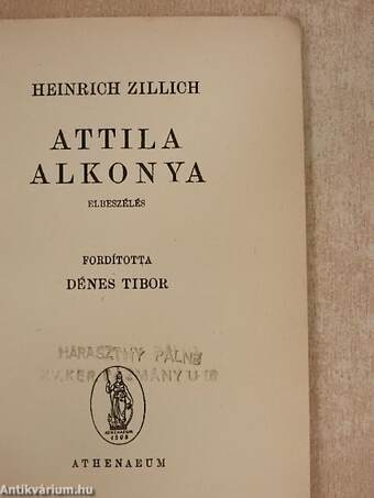 Attila alkonya