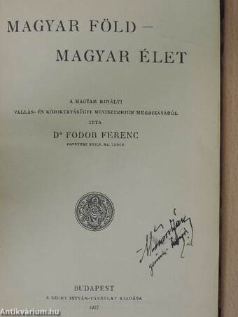 Magyar föld - magyar élet