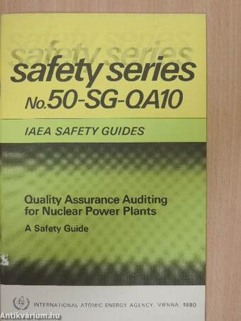 Quality Assurance Auditing For Nuclear Power Plants