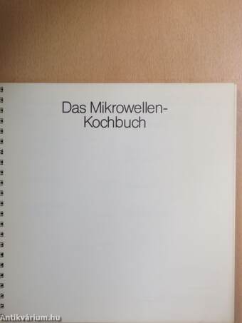 Das Mikrowellen-Kochbuch