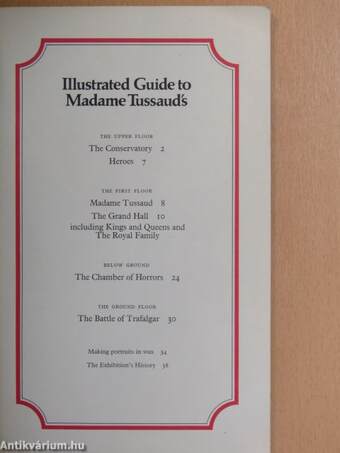 Madame Tussaud's Illustrated Guide