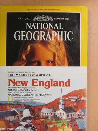 National Geographic 1987. (nem teljes évfolyam)