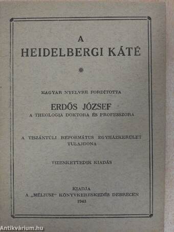 A heidelbergi káté