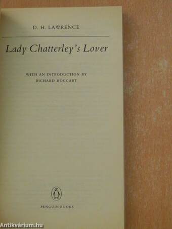 Lady Chatterley's Lover