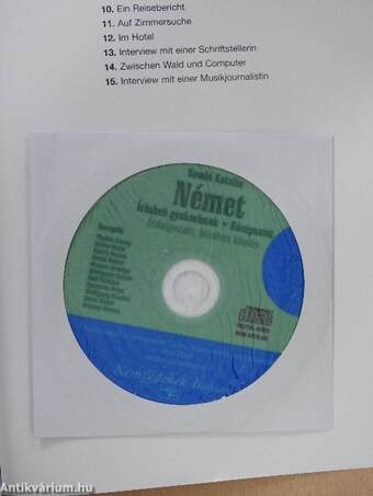 Német írásbeli gyakorlatok - Középszint - CD-vel