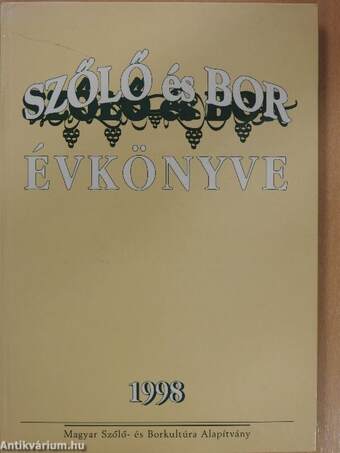 Szőlő és bor évkönyve 1998