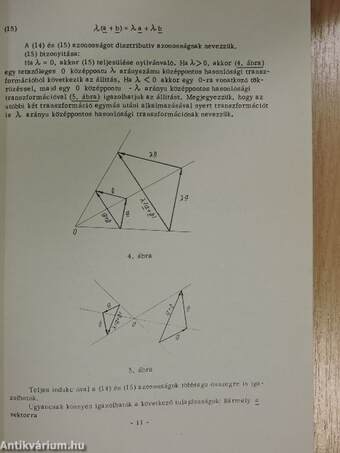 Lineáris algebra és geometria