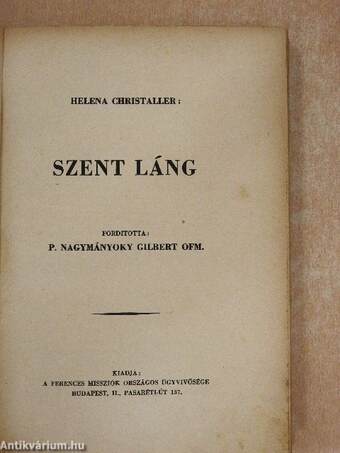 Szent láng