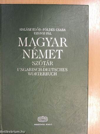 Magyar-német szótár