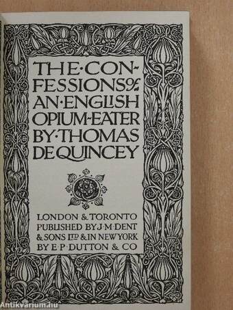 The Confessions of an English Opium-Eater