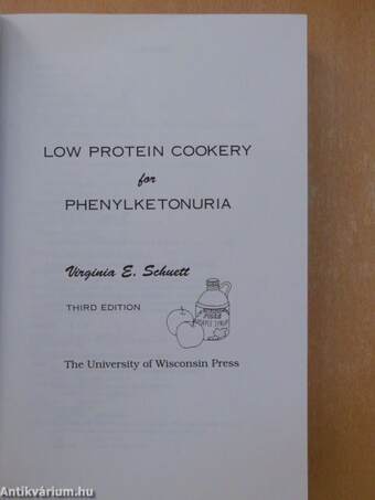 Low protein cookery for phenylketonuria