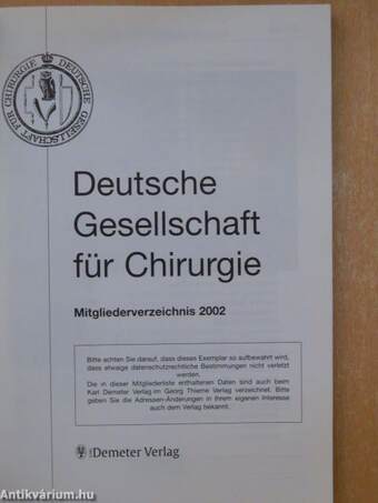 Deutsche Gesellschaft für Chirurgie