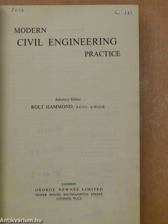 Modern civil engineering practice