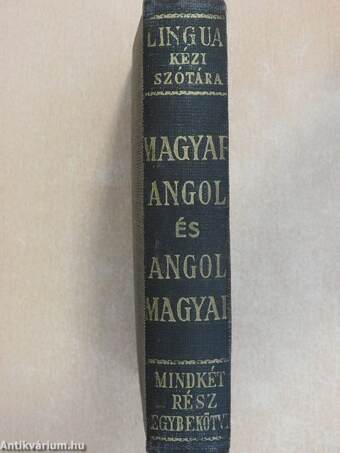 Magyar-angol és angol-magyar kéziszótár I-II.