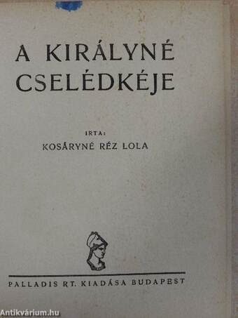 A királyné cselédkéje