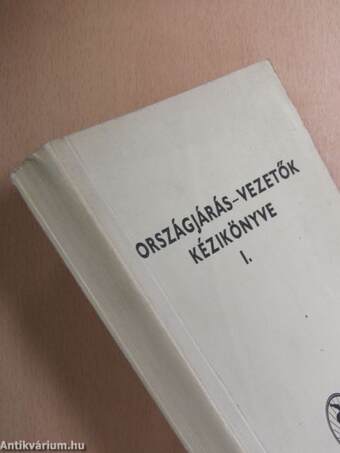 Országjárás-vezetők kézikönyve I. (töredék)