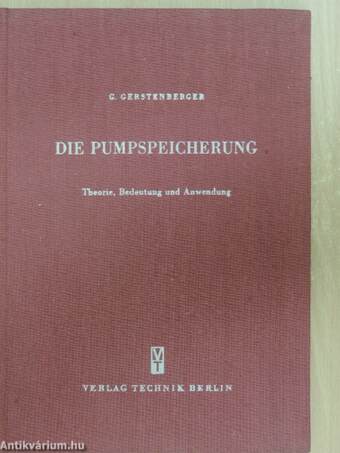 Die Pumpspeicherung