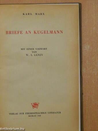 Briefe an Kugelmann