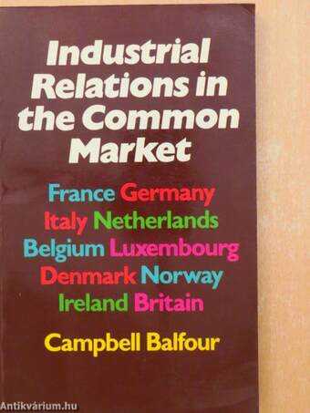 Industrial Relations in the Common Market