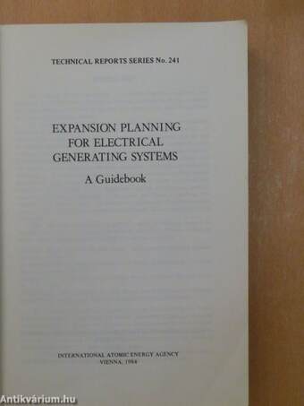 Expansion Planning for Electrical Generating Systems