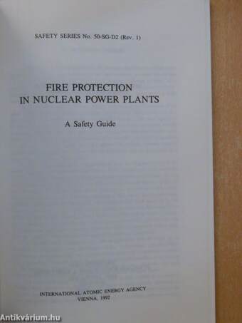 Fire Protection in Nuclear Power Plants