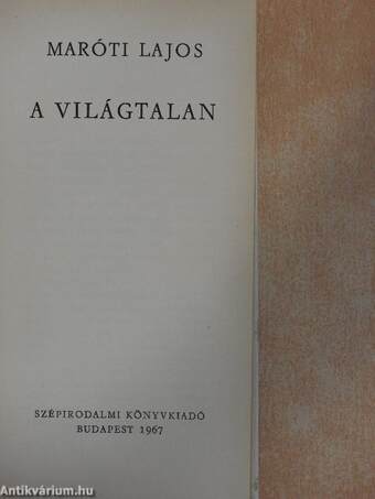 A világtalan