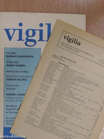 Vigilia 1986. január-december