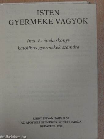 Isten gyermeke vagyok