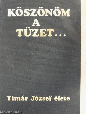 Köszönöm a tüzet...