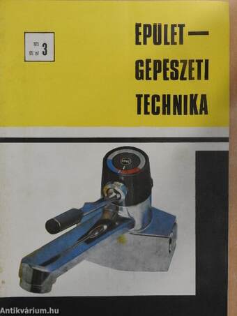Épületgépészeti Technika 1975/3.