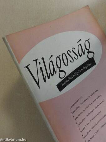 Világosság 1962. november