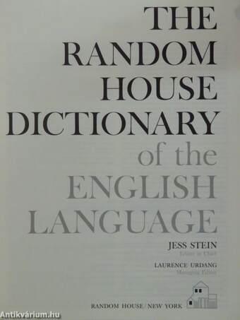 The Random House Dictionary of the English Language