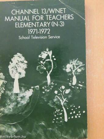 Manual for teachers 1971-1972 I-II.