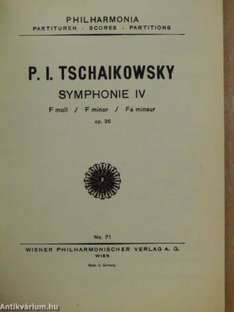 Symphonie IV. 