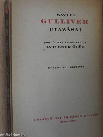 Gulliver utazásai I-IV.