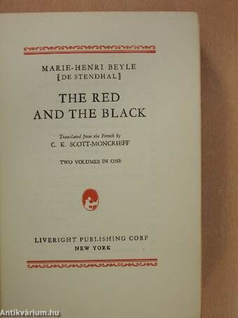 The red and the black I-II.