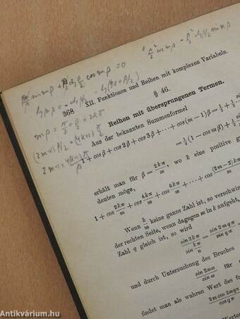 Übungsbuch zum Studium der Höheren Analysis I.