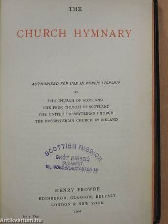 The Church hymnary