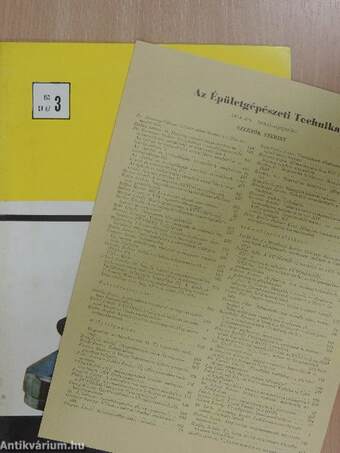 Épületgépészeti Technika 1975/3.