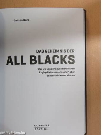 Das geheimnis der All Blacks