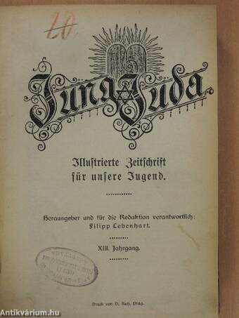 Jung Juda 1912. Jänner-Dezember (gótbetűs)