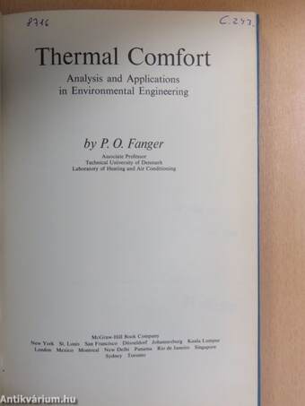 Thermal Comfort