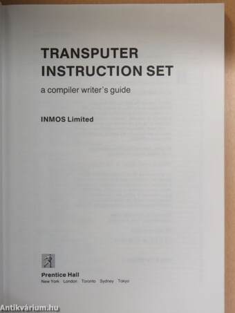 Transputer Instruction Set