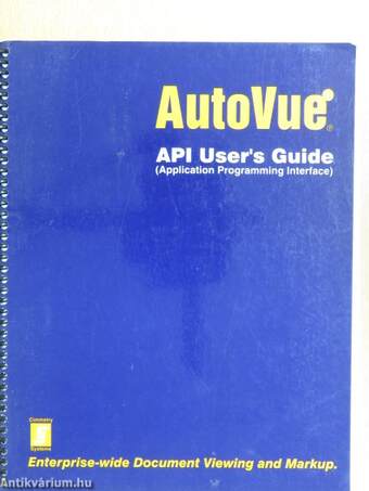 AutoVue - API User's Guide