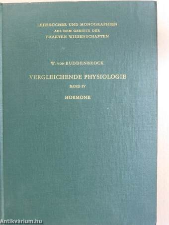 Vergleichende physiologie IV.